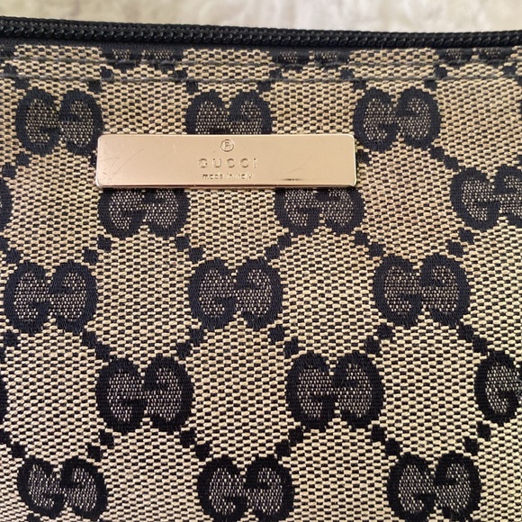 Gucci Vintage Pochette Canvas Monogram Baguette Bag - Picture 7 of 11